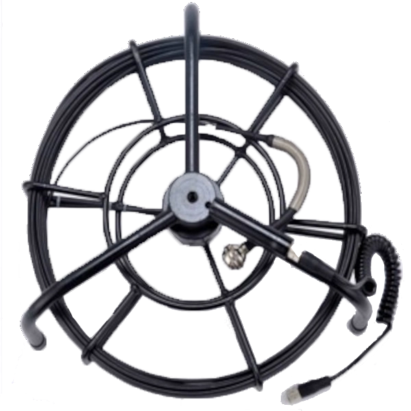 Camera cable reel